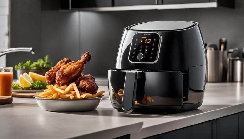 Compact air fryer